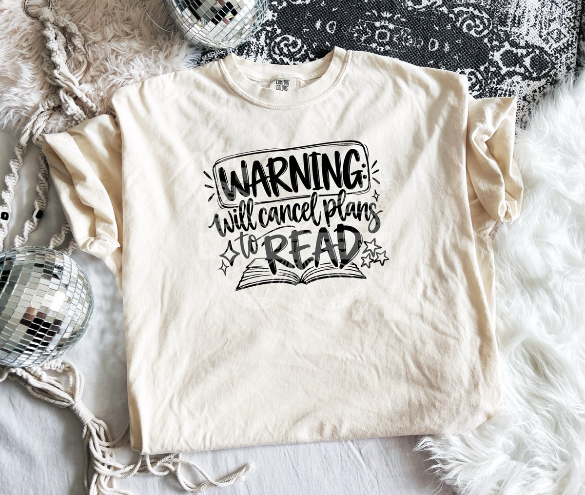 Warning: Will Cancel Plans to Read mockup