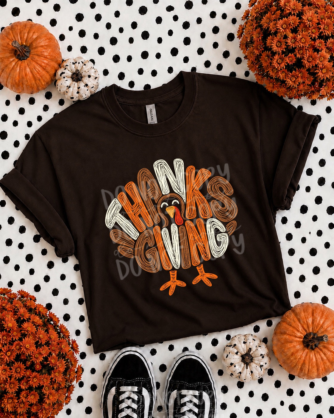 Thanks Giving – Retro Turkey mockup
