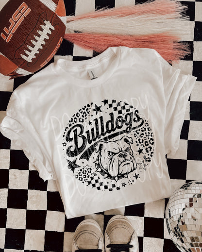 Bulldogs – Mascot Head transfer-only shirt mockup