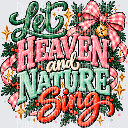 Let Heaven and Nature Sing (PHSC) - Raw Image